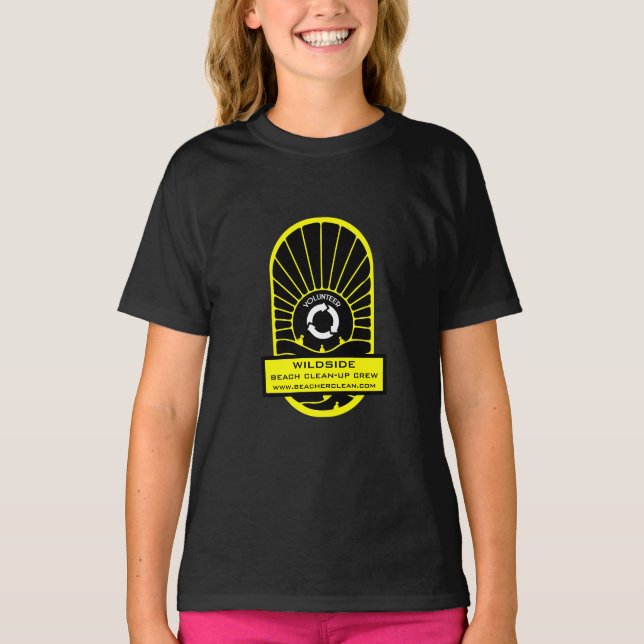 Camiseta Aquecimento de Praia - Tripulação Voluntária (Frente)