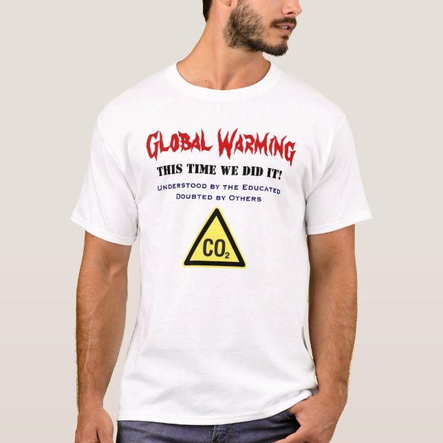 Camiseta Aquecimento global (Frente)