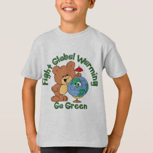 Camiseta Aquecimento global da luta