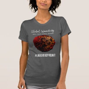 CAMISETA AQUECIMENTO GLOBAL - O T-SHIRT DAS MULHERES DAS