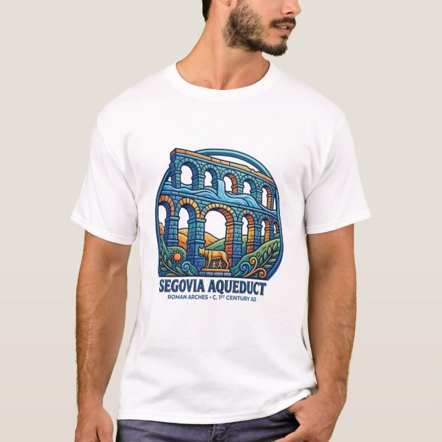 CAMISETA AQUEDUTO DE SEGÓVIA (Frente)