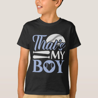 Camiseta Aquela É Minha Garota/Criança Mãe/Pai Fã de Beiseb