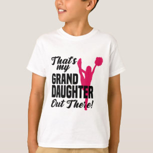 Camiseta Aquela é minha neta fazendo cheerleading