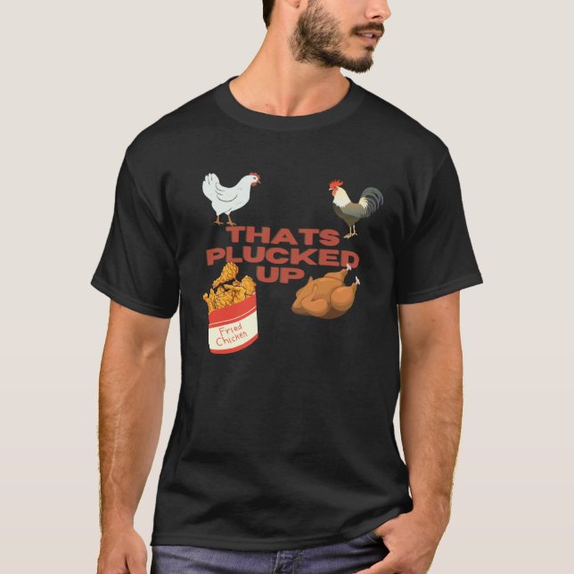 Camiseta Aquela Galinha Frita Debicada (Frente)