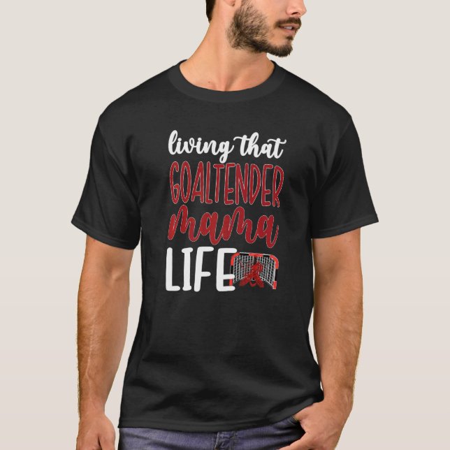 Camiseta Aquela Garçonete Mama De Hóquei Em Gelo Mo (Frente)