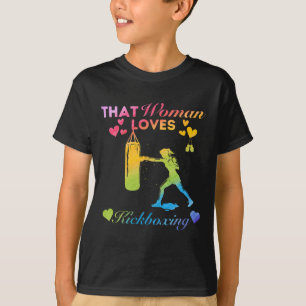 Camiseta Aquela Mulher Ama Kickboxing