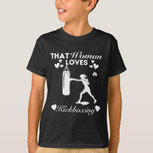 Camiseta Aquela Mulher Ama Kickboxing _1
