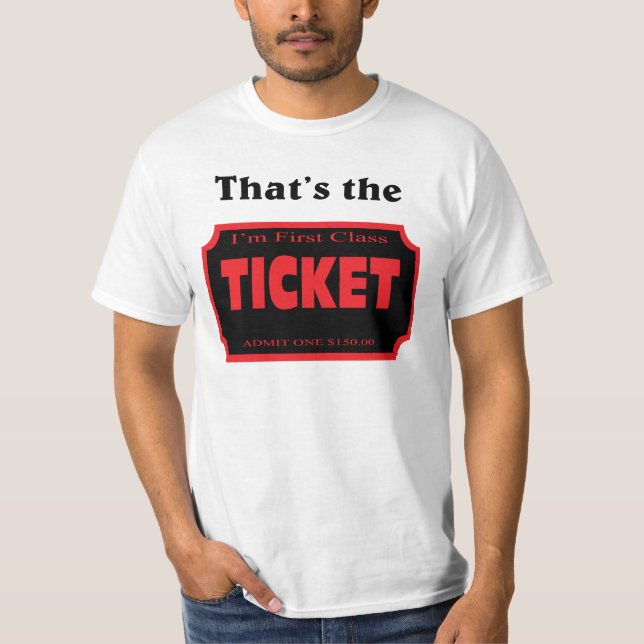 Camiseta Aquele é o bilhete (Frente)