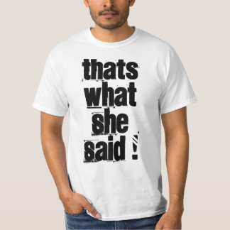 Camiseta Aquele é o que disse