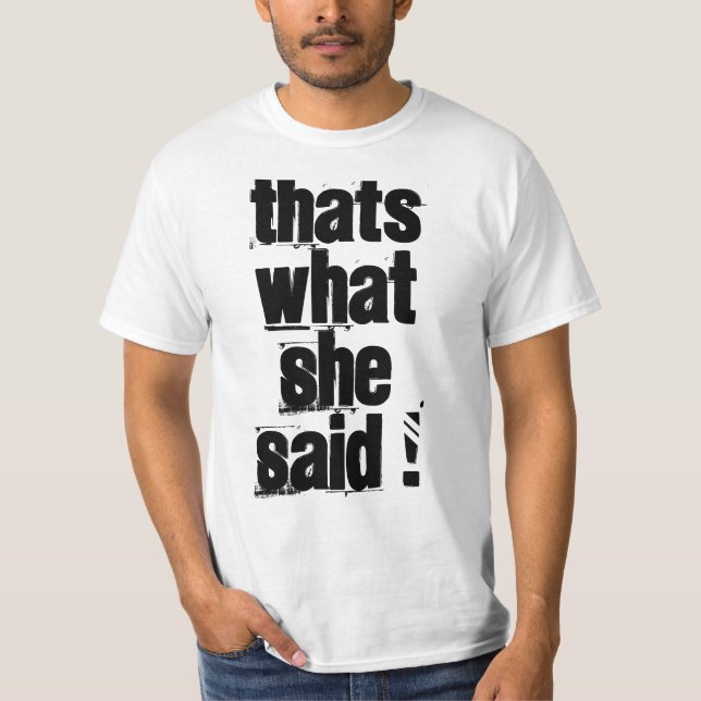 Camiseta Aquele é o que disse (Frente)