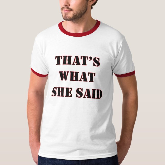 Camiseta Aquele é o que disse - personalizado (Frente)