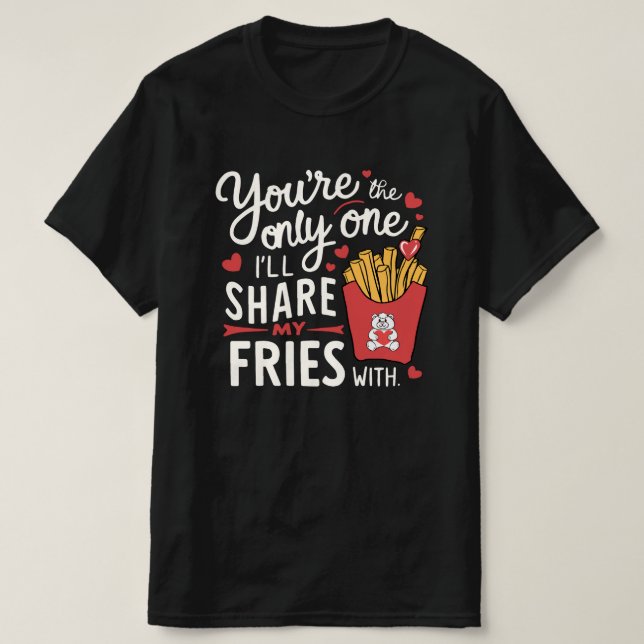 Camiseta Aquele que eu vou compartilhar minhas fadas com Na (Frente do Design)