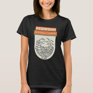 Camiseta Aqueles Enormes Árvores Parque Nacional, Estado Da