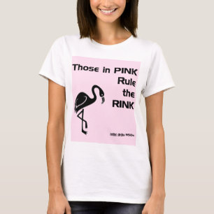 Camiseta Aqueles no rosa: NSOS de Derby do rolo