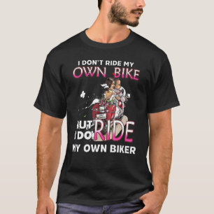 Camiseta Aqueles Que Adoram Motocicletas Levam Em Conta Est