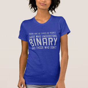 Camiseta Aqueles que compreendem o binário