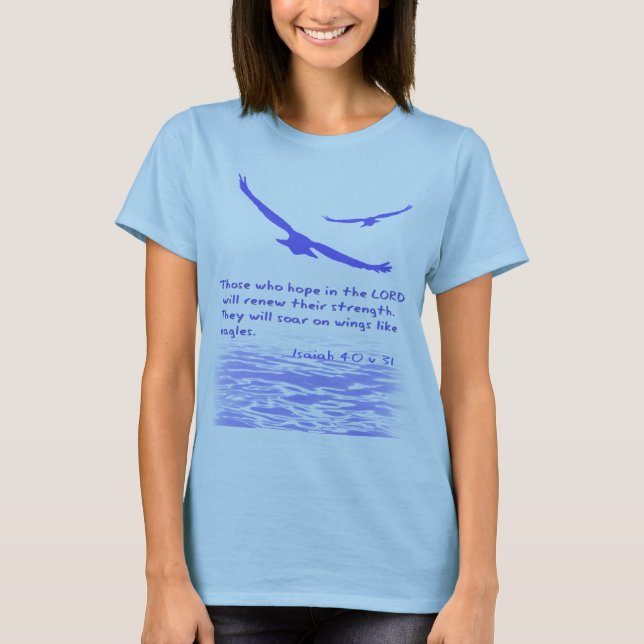 Camiseta Aqueles que esperam no LORD... | (Frente)