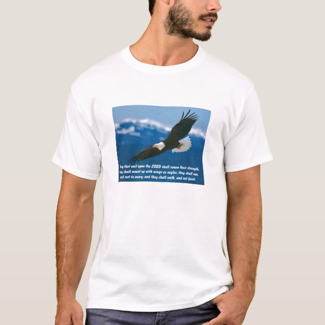 Camiseta Aqueles Que Esperam Pelo Senhor (Frente)