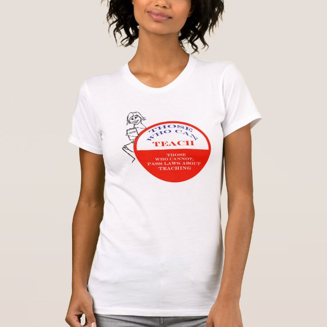 Camiseta Aqueles que podem ensinar 2 (Frente)