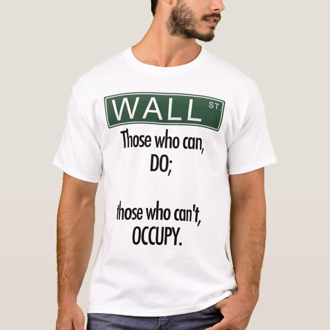 Camiseta Aqueles que podem, para fazer; aqueles que não (Frente)