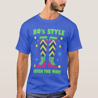 Camiseta Aquentecedores de perna estilo anos 80 Presente Ca