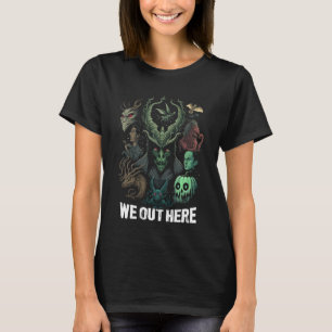 Camiseta Aqui, Apoiamos Todo Seu Cripti Mítico Local