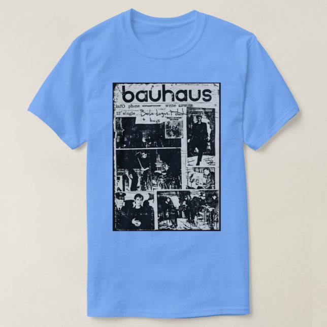 Camiseta Aqui é Bauhaus II (Frente do Design)