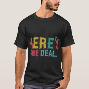 Camiseta Aqui está o acordo