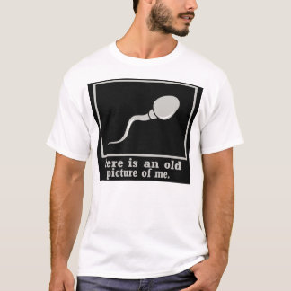 Camiseta Aqui está uma velha foto minha — T-Shirt