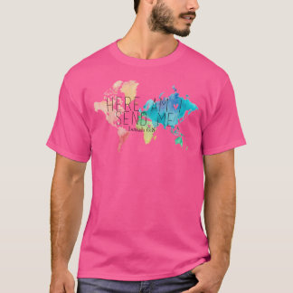 Camiseta Aqui Estou Eu Pai