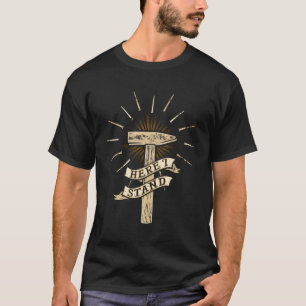 Camiseta Aqui Estou Reformando Martin Luther