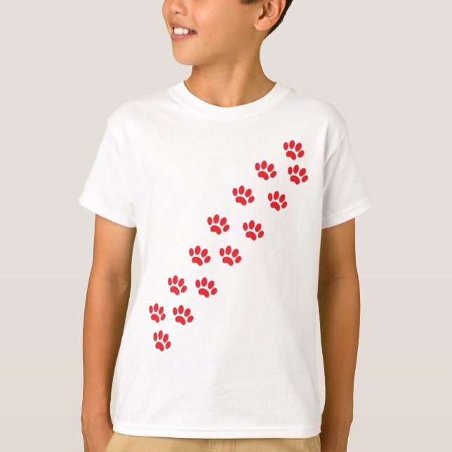 Camiseta Aqui, garotinha. (Frente)