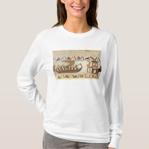 Camiseta Aqui o conde Harold retorna a Inglaterra