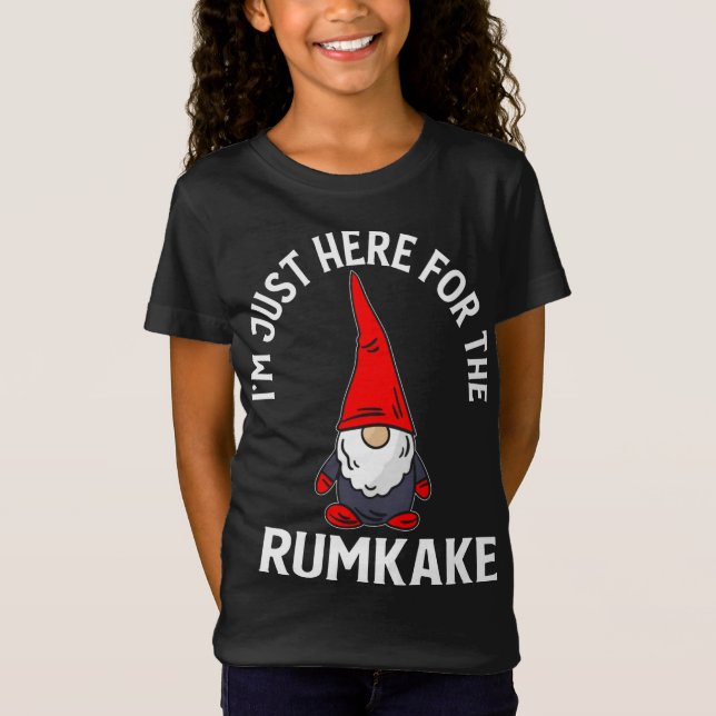 Camiseta Aqui Para A Novidade Do Dia De Natal Dos Gnomos De (Frente)