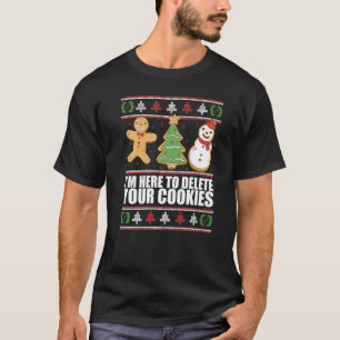 Camiseta AQUI PARA ELIMINAR SEUS COOKIES Ugly Web Developer