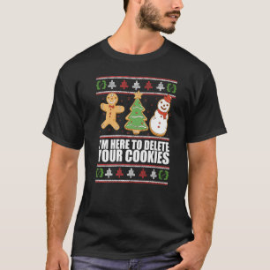 Camiseta AQUI PARA ELIMINAR SEUS COOKIES Ugly Web Developer