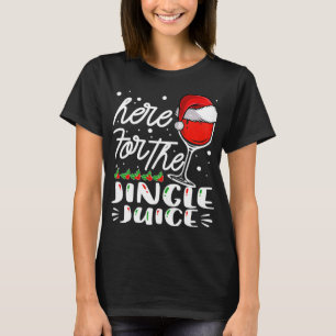 Camiseta Aqui Para O Dia De Natal Do Jingle Juice
