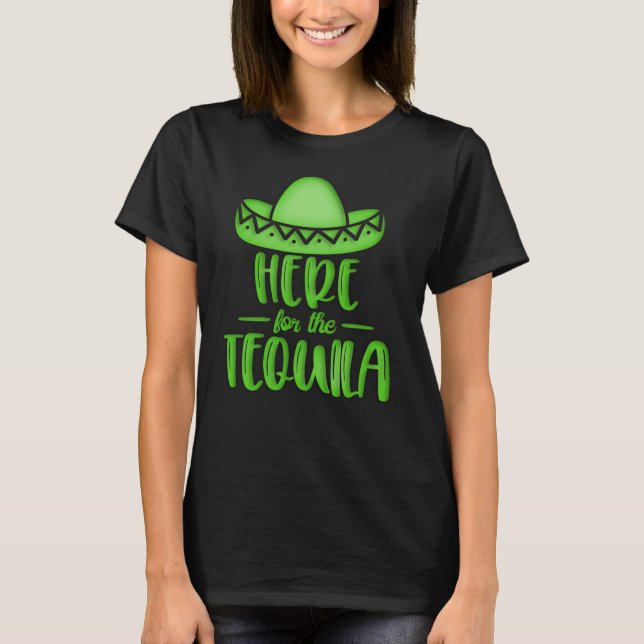 Camiseta Aqui para o Limão Tequila Neon Green Fiesta (Frente)
