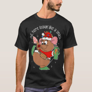 Camiseta Aqui, Parece Um Rato De Mouse Engraçado, Christma
