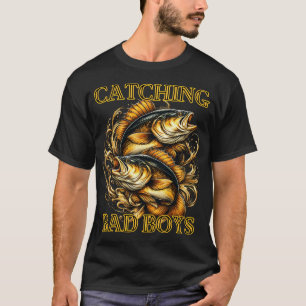 Camiseta Aqui Peixinho Peixinho Peixinho Homens Pescaria Aq