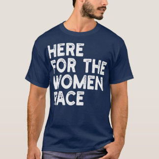 Camiseta aqui pela corrida feminina