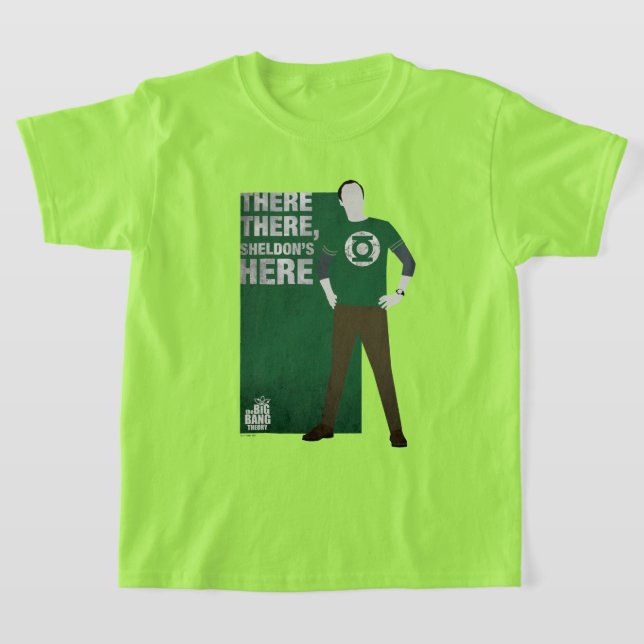 Camiseta Aqui, Sheldon está aqui (Postura )