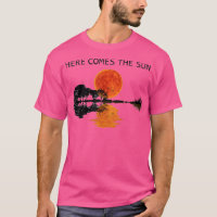 Aqui Vem A Água Sombria Da Guitarra Do Sol.