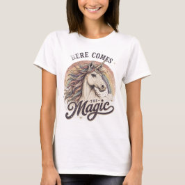 CAMISETA AQUI VEM A MAGIA