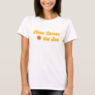 Camiseta Aqui vem o Chá de fraldas do Filho Retro