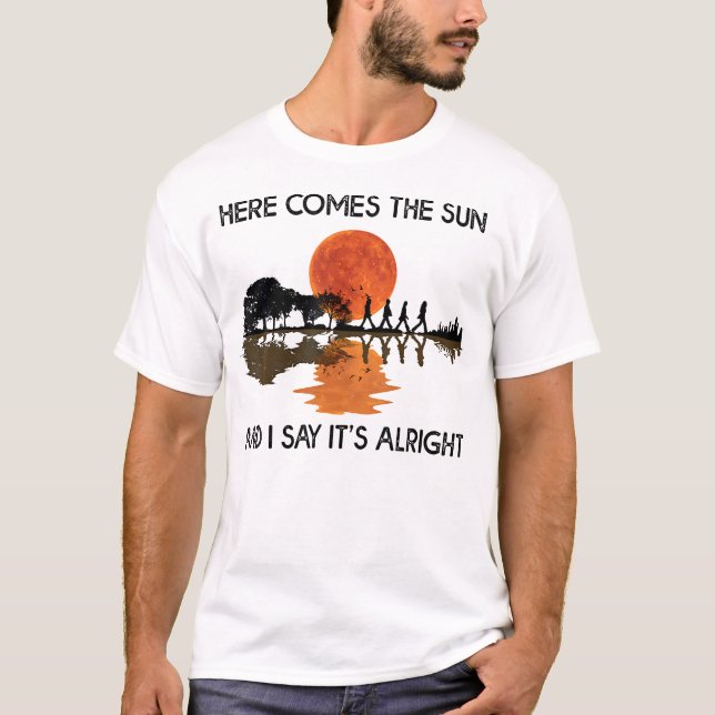 Camiseta Aqui Vem O Sol E Eu Digo (Frente)