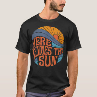 Camiseta Aqui vem o Sun Vintage Retro 60 Summ de Surf