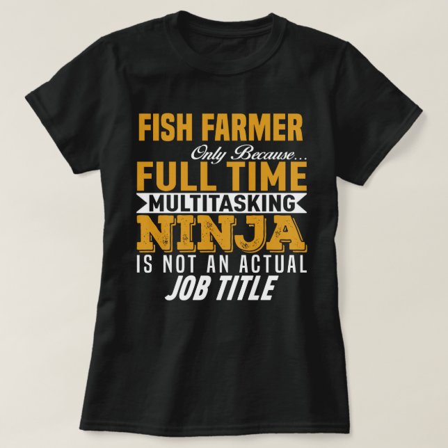 Camiseta Aquicultura (Frente do Design)
