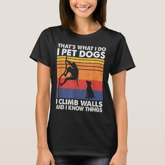 Camiseta Aquilo Que Eu Faço Eu Faço Carinho Em Cães Eu Subo (Frente)