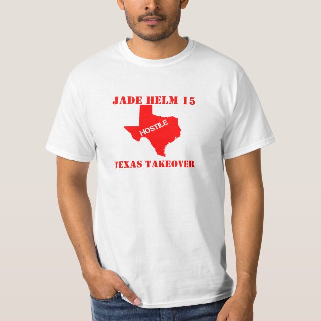 Camiseta Aquisição maioritária de Texas hostil - Texas do (Frente)